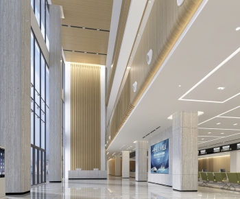 Modern Office Reception Desk-ID:666667945