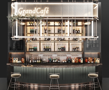Modern Counter Bar-ID:133441938