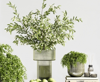 Modern Aquatic Green Plant-ID:413630962