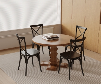 Modern Dining Table And Chairs-ID:336483961