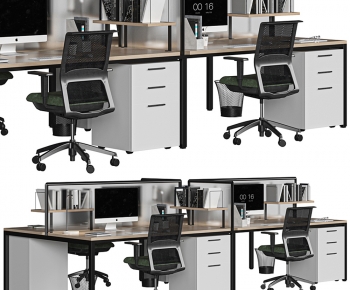 Modern Office Desk And Chair-ID:951986078
