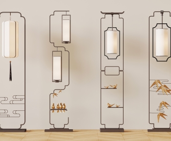 New Chinese Style Floor Lamp-ID:112289919