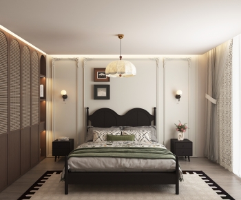 French Style Bedroom-ID:945071947