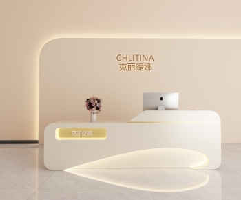 Modern Reception Desk-ID:524835115
