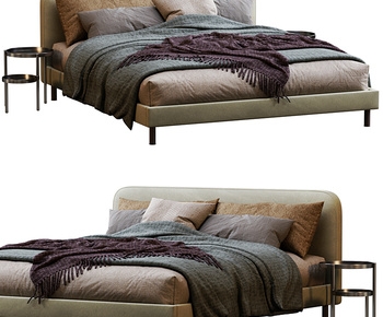 Modern Double Bed-ID:308825978