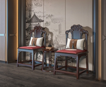 New Chinese Style Lounge Chair-ID:330288891