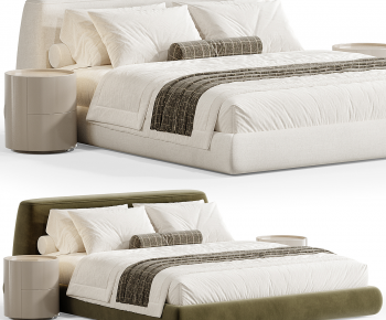 Modern Double Bed-ID:249171029
