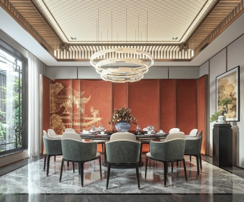 新中式餐厅包厢-ID:525832893