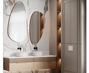 Modern Bathroom Cabinet-ID:781601917
