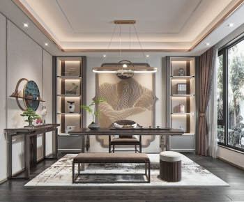 New Chinese Style Tea House-ID:742367982