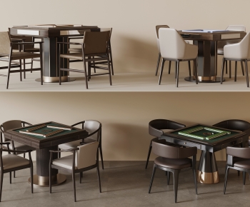 Modern Mahjong Tables And Chairs-ID:693099982