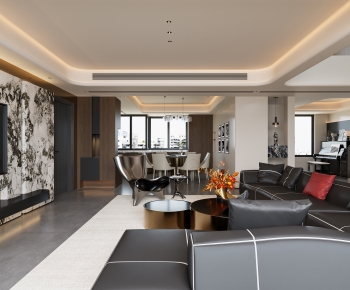 Modern A Living Room-ID:482846027