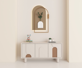 Modern Entrance Cabinet-ID:877932072