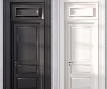 Simple European Style Single Door-ID:967612034