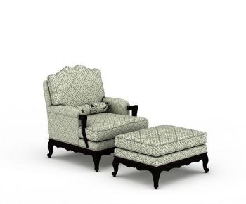 European Style Single Sofa-ID:832118035