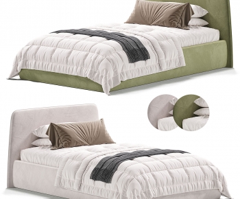 Modern Single Bed-ID:119569313