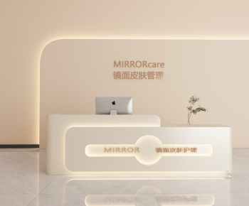 Modern Reception Desk-ID:661081086