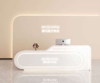 Modern Reception Desk-ID:109464885