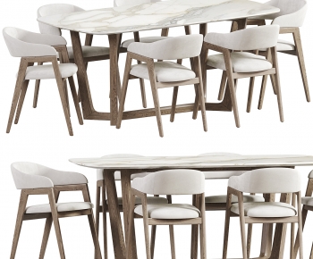 Modern Dining Table And Chairs-ID:266932011