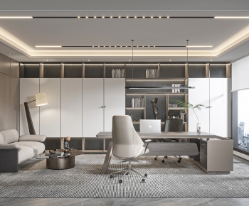 Modern Manager's Office-ID:657943015