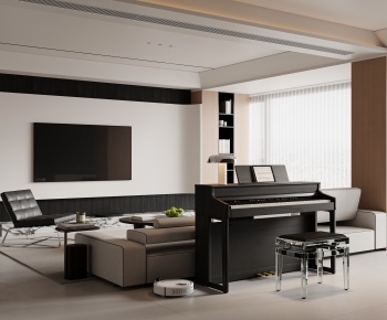 Modern A Living Room-ID:332036021