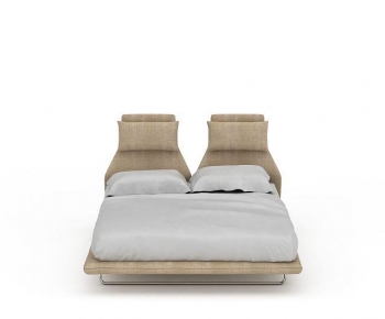 Modern Double Bed-ID:757344963