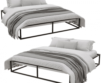 Modern Double Bed-ID:561727051