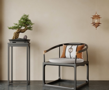 New Chinese Style Lounge Chair-ID:369352107