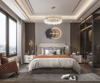 Modern Bedroom-ID:610831029