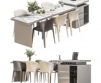 Modern Dining Table And Chairs-ID:535336975