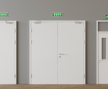 Modern Fire Door-ID:474895006