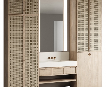 Modern Bathroom Cabinet-ID:421107055