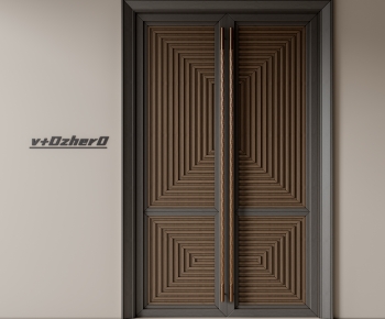 New Chinese Style Double Door-ID:231012117