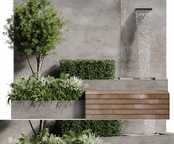 Modern Rockery Waterscape-ID:864967111