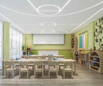 Modern Kindergarten Classrooms-ID:365380059