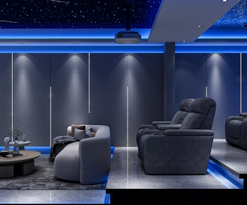 Modern Audiovisual Room-ID:988837963