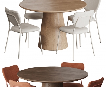 Modern Dining Table And Chairs-ID:730685004