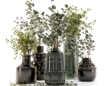 Modern Aquatic Green Plant-ID:417818073