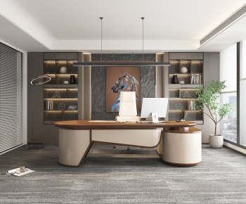 Modern Manager's Office-ID:947366009
