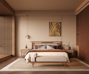 New Chinese Style Bedroom-ID:262531047
