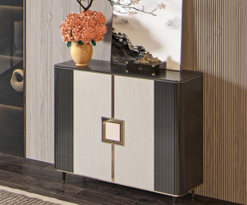 New Chinese Style Side Cabinet-ID:720864067