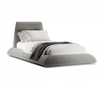 Modern Single Bed-ID:335371024
