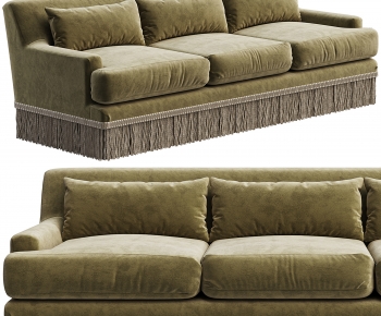Modern Three-seat Sofa-ID:618927008