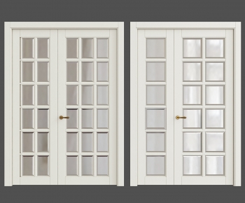 Modern Unequal Double Door-ID:685937881