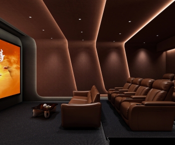 Modern Audiovisual Room-ID:665431025