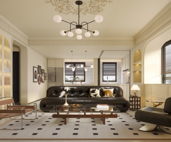 French Style A Living Room-ID:172069072