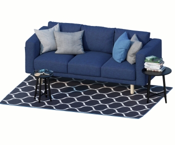 Modern Three-seat Sofa-ID:946014888