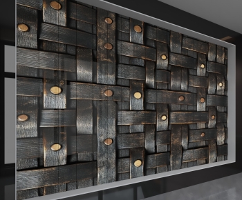 Industrial Style TV Wall-ID:168477069