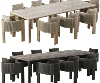 Modern Dining Table And Chairs-ID:215039352