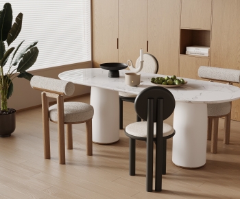 Modern Dining Table And Chairs-ID:819689049